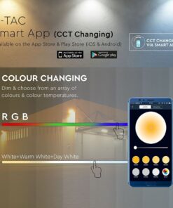 LED Προβολέας 20W Λευκός Ασύρματος Bluetooth V-TAC IP65 100° 1400lm RGB+3000K-6400K – 5984