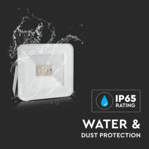 LED Προβολέας 20W Λευκός Ασύρματος Bluetooth V-TAC IP65 100° 1400lm RGB+3000K-6400K – 5984