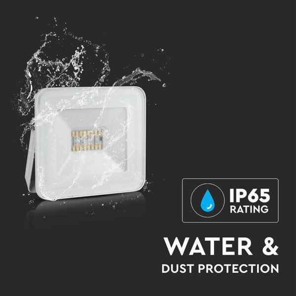 LED Προβολέας 20W Λευκός Ασύρματος Bluetooth V-TAC IP65 100° 1400lm RGB+3000K-6400K – 5984