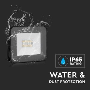 LED Προβολέας 20W Μαύρος Ασύρματος Bluetooth V-TAC IP65 100° 1400lm RGB+3000K-6400K – 5985