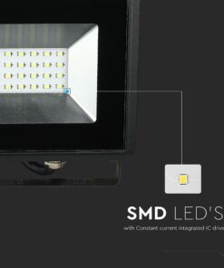 LED Προβολέας 20W Μαύρος V-TAC IP65 110° Πράσινο – 5991