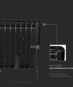 LED Προβολέας 20W Μαύρος V-TAC IP65 110° Πράσινο – 5991