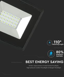 LED Προβολέας 20W Μαύρος V-TAC IP65 110° Πράσινο – 5991