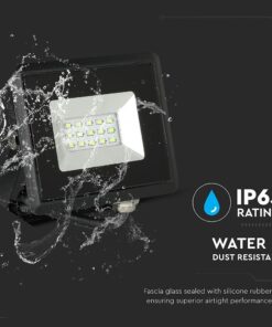 LED Προβολέας 20W Μαύρος V-TAC IP65 110° Πράσινο – 5991