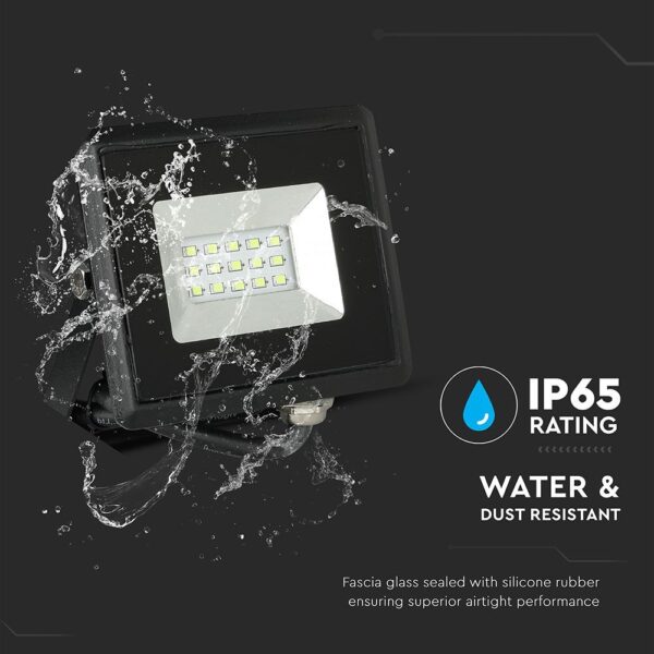 LED Προβολέας 20W Μαύρος V-TAC IP65 110° Πράσινο – 5991