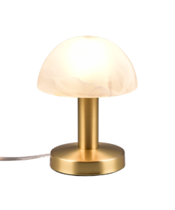 Επιτραπέζιο Φωτιστικό Trio Lighting FYNN II 1x E14 Ορείχαλκος Ματ Μεταλλικό αφής – 599100108