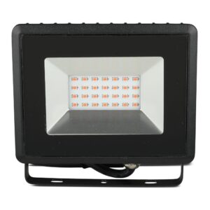 LED Προβολέας 20W Μαύρος V-TAC IP65 110° Κόκκινο – 5992