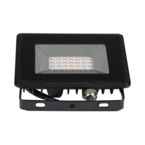 LED Προβολέας 20W Μαύρος V-TAC IP65 110° Κόκκινο – 5992