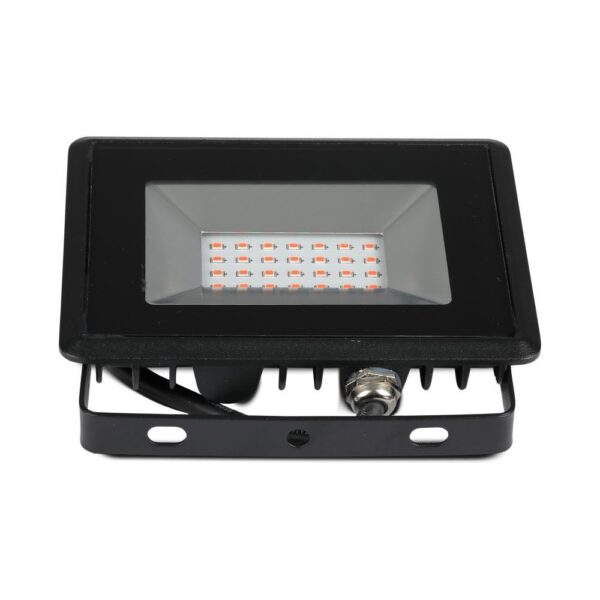 LED Προβολέας 20W Μαύρος V-TAC IP65 110° Κόκκινο – 5992