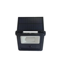 ΠΡΟΒΟΛΕΑΣ ΜΑΥΡΟΣ ΜΕ ΗΛΙΑΚΟ PANEL & ΑΝΙΧΝΕΥΤΗ ΚΙΝΗΣΗΣ 3W 132*82*2mm  CCT dimming 3000K-6500K, with type C IP44 EUROLAMP – 145-20822