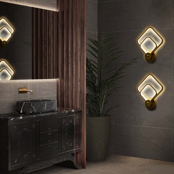 GloboStar® ANNA 61086 Φωτιστικό Τοίχου – Απλίκα Design LED CCT 15W 1800lm 300° AC 220-240V – Εναλλαγή Φωτισμού μέσω Διακόπτη On/Off All In One Ψυχρό 6000k+Φυσικό 4500k+Θερμό 2700k Μ25 x Π8 x Υ30cm – Λευκό