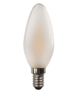 ΛΑΜΠΑ LED ΜΙΝΙΟΝ CROSSED FILAMENT 4.5W E14 6500K 220-240V FROST DIMMABLE EUROLAMP 147-78152