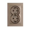 ΠΡΙΖΑ ΣΟΥΚΟ ΔΙΠΛΗ ΧΩΝΕΥΤΗ 16A LIGHT FUME EUROLAMP – 152-10536