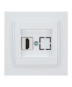 ΠΡΙΖΑ HDMI ΛΕΥΚΗ EUROLAMP – 152-10161