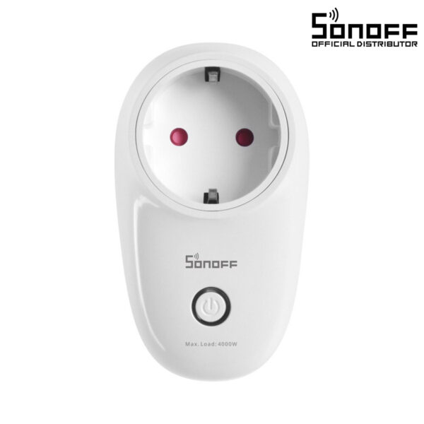 GloboStar® 80073 SONOFF S26R2TPF-GR - Smart Plug Sonoff S26R2TPF-GR Wi-Fi 16A/4000W