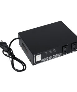 GloboStar® 22612-OVALE RGB Controller – Μεταλλάκτης Τροφοδοσίας AC/DC 230V IP20 για OVALE 120° Degree Neon Flex LED RGB 4 Pin Max 1500W – Έως 100 Μέτρα