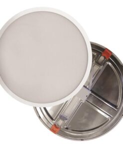 LED PANEL ΧΩΝΕΥΤΟ SLIM 20W ΜΕ ΡΥΘΜΙΖΟΜΕΝΗ ΕΓΚΟΠΗ Φ50-210mm 3000K ΛΕΥΚΟ PLUS EUROLAMP 145-68422