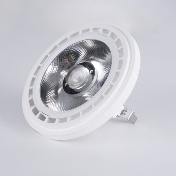 GloboStar® S-40002 Σποτ LED GU5.3 AR111 15W 1500lm 12° AC 220-240V IP20 Φ11 x Υ7cm Ψυχρό Λευκό 6000K Dimmable – 1 Χρόνο Εγγύηση