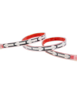 GloboStar® 81732 Car Backlit LED Strip Εύκαμπτη Ταινία 100cm Σήμανσης DRL Αυτοκινήτου 5 Προγραμμάτα Φωτισμού LED SMD 5050 7.6W DC 9-30V Αδιάβροχη IP65 RGB – 2 Χρόνια Εγγύηση