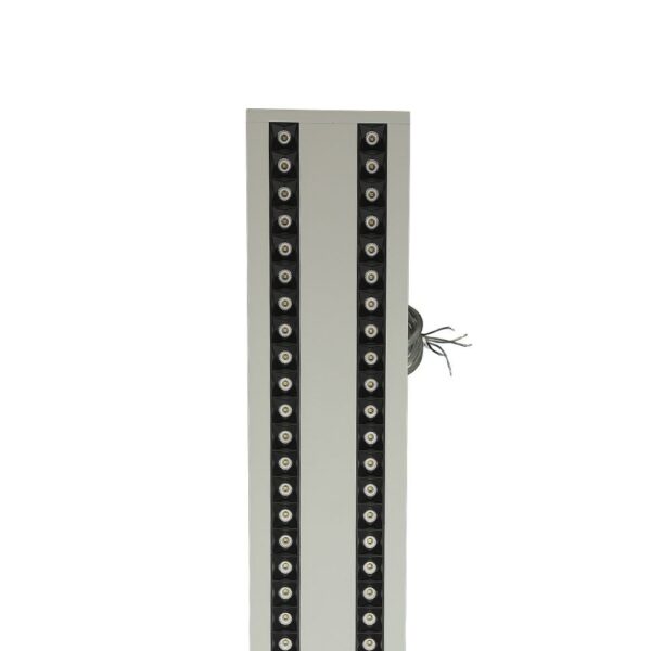 LED Γραμμικό Κρεμαστό Φωτιστικό Linkable Ασημί Up Down 60W Dimmable V-TAC PRO Samsung Chip 6600lm 120° UGR<6 Φυσικό Λευκό 4000K – 609