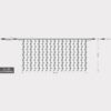 ΚΟΥΡΤΙΝΑ, 240 LED 3MM, 36V, ΕΠΕΚΤΑΣΗ ΕΩΣ 3, ΔΙΑΦΑΝΟ ΚΑΛΩΔΙΟ, ΛΕΥΚΟ LED, 200X100CM, ΙΡ44 EUROLAMP – 600-11362