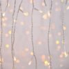 Βροχή 128 LED με Bluetooth Διάφανο Καλώδιο IP44 Magic Christmas EUROLAMP Θερμό Λευκό και Πολύχρωμο – 600-11851