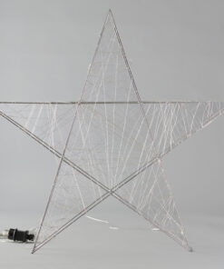 ΑΣΤΕΡΙ ΦΩΤΙΖΟΜΕΝΟ 78cm, 240 LED, ΜΕΤΑΣΧΗΜΑΤΙΣΤΗ, TIMER, ΑΣΗΜΙ ΜΕΤΑΛΛΙΚΟΣ ΣΚΕΛΕΤΟΣ, ΑΣΗΜΙ ΧΑΛΚΙΝΟ ΚΑΛΩΔΙΟ, ΘΕΡΜΟ ΛΕΥΚΟ LED, ΠΡΟΕΚΤΑΣΗ ΠΑΡΟΧΗΣ 5m, IP44 EUROLAMP – 600-22461