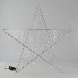 ΑΣΤΕΡΙ ΦΩΤΙΖΟΜΕΝΟ 78cm, 240 LED, ΜΕΤΑΣΧΗΜΑΤΙΣΤΗ, TIMER, ΑΣΗΜΙ ΜΕΤΑΛΛΙΚΟΣ ΣΚΕΛΕΤΟΣ, ΑΣΗΜΙ ΧΑΛΚΙΝΟ ΚΑΛΩΔΙΟ, ΘΕΡΜΟ ΛΕΥΚΟ LED, ΠΡΟΕΚΤΑΣΗ ΠΑΡΟΧΗΣ 5m, IP44 EUROLAMP – 600-22461