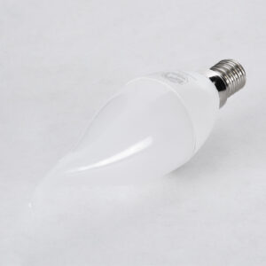 GloboStar® 60006 Λάμπα LED E14 C37T Κεράκι 6W 600lm 260° AC 220-240V IP20 Φ3.7 x Υ12.5cm Ψυχρό Λευκό 6000K – 3 Years Warranty