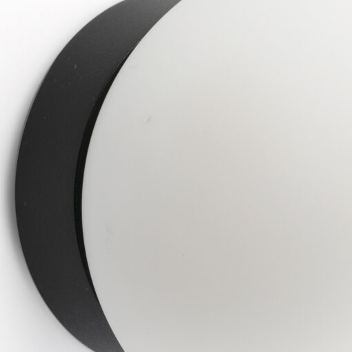 Faro Barcelona PING APPLIQUE/PLAFON BLACK LED 7.8W 3000K IP44 – 60011FR