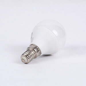 GloboStar® 60015 Λάμπα LED E14 G45 Γλομπάκι 6W 600lm 260° AC 220-240V IP20 Φ4.5 x Υ7.8cm Ψυχρό Λευκό 6000K – 3 Years Warranty