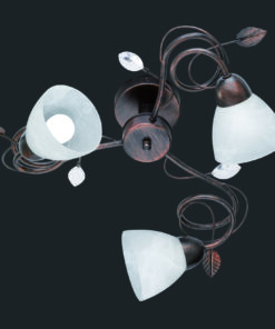 Φωτιστικό Οροφής Trio Lighting E14 Σκουριά Αντικέ Μεταλλικό 600700328