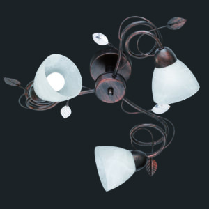 Φωτιστικό Οροφής Trio Lighting   E14 Σκουριά Αντικέ Μεταλλικό    600700328