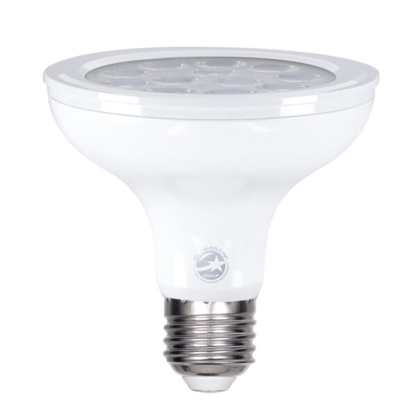GloboStar® 60091 Λάμπα LED E27 PAR30 Σποτ 12W 1164lm 36° AC 220-240V IP20 Φ9.5 x Υ9.5cm Φυσικό Λευκό 4500K Dimmable – 3 Χρόνια Εγγύηση