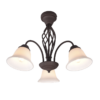 Φωτιστικό Οροφής Trio Lighting 3xE14   Σκουριά Μεταλλικό    – 601000324