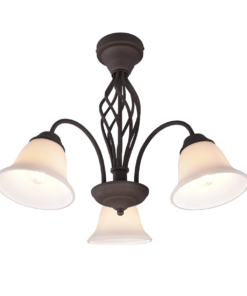 Φωτιστικό Οροφής Trio Lighting 3xE14 Σκουριά Μεταλλικό – 601000324
