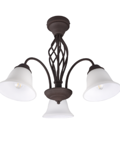 Φωτιστικό Οροφής Trio Lighting 3xE14 Σκουριά Μεταλλικό – 601000324