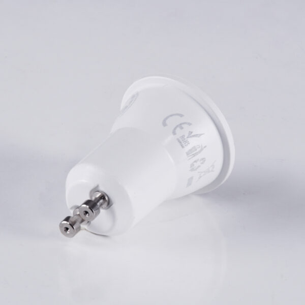 GloboStar® 60113 Σποτ LED GU10 MR11 3W 300lm 38° AC 220-240V IP20 Φ3.5 x Υ4cm Θερμό Λευκό 2700K – 3 Years Warranty