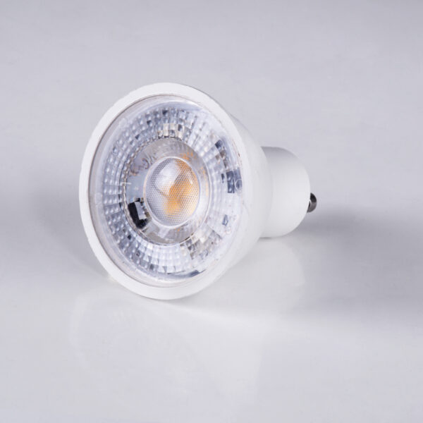 GloboStar® 60119 Σποτ LED GU10 MR16 7W 700lm 38° AC 220-240V IP20 Φ5 x Υ5.2cm Θερμό Λευκό 2700K – 3 Years Warranty