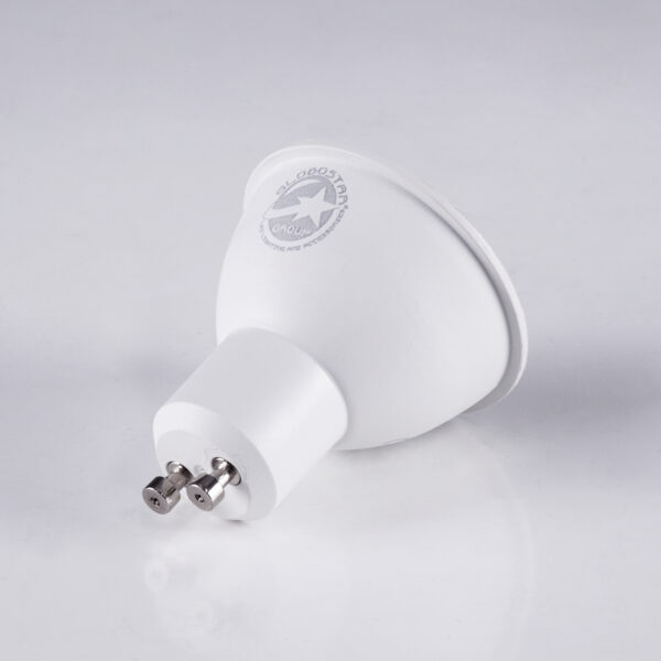 GloboStar® 60119 Σποτ LED GU10 MR16 7W 700lm 38° AC 220-240V IP20 Φ5 x Υ5.2cm Θερμό Λευκό 2700K – 3 Years Warranty