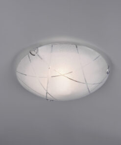 Φωτιστικό Οροφής Trio Lighting E27 Λευκό Γυαλί 601200100