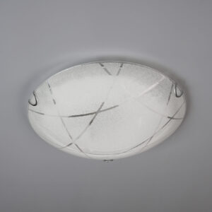 Φωτιστικό Οροφής Trio Lighting   E27 Λευκό Γυαλί    601200100