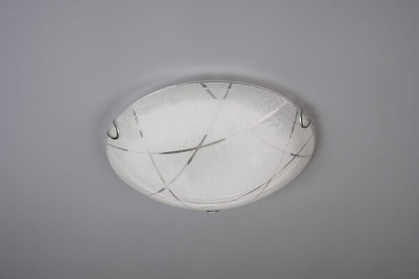 Φωτιστικό Οροφής Trio Lighting   E27 Λευκό Γυαλί    601200100