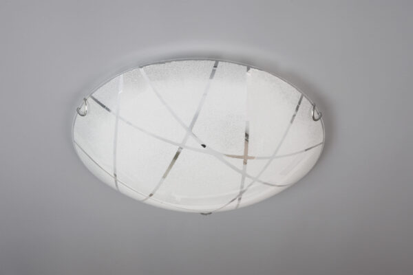 Φωτιστικό Οροφής Trio Lighting   E27 Λευκό Γυαλί    601200200