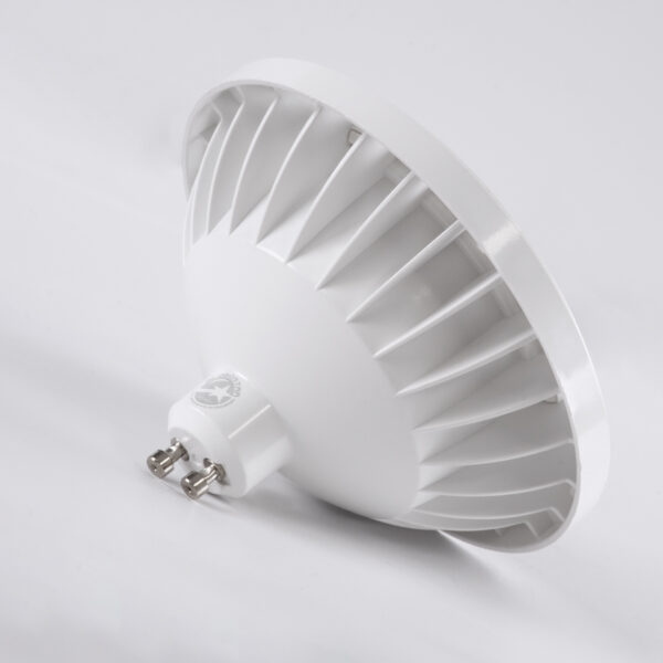 GloboStar® 60130 Σποτ LED GU10 AR111 12W 1164lm 36° AC 220-240V IP20 Φ11 x Υ6.6cm Φυσικό Λευκό 4500K Dimmable – 3 Χρόνια Εγγύηση