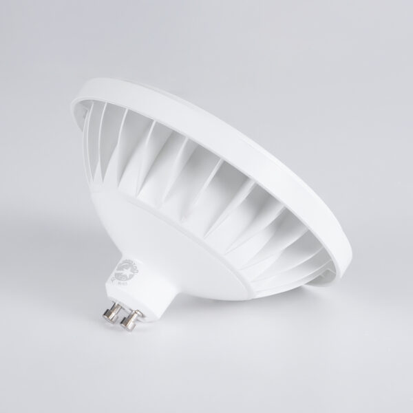 GloboStar® 60134 Σποτ LED GU10 AR111 15W 1410lm 12° AC 220-240V IP20 Φ11 x Υ6.6cm Θερμό Λευκό 2700K Dimmable – 3 Χρόνια Εγγύηση