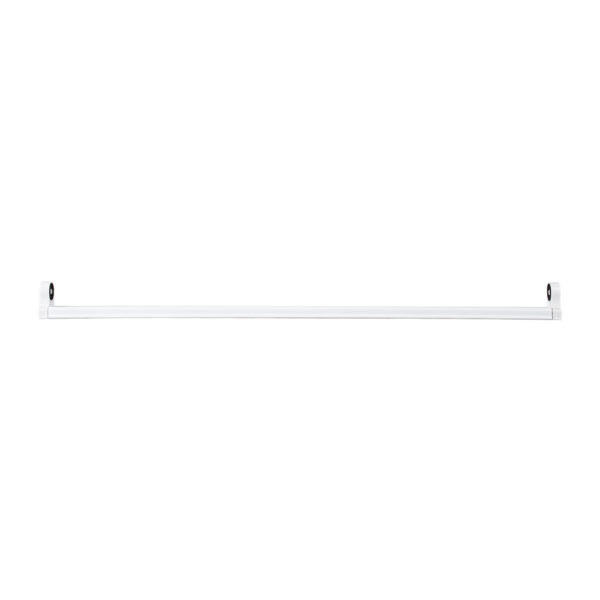 GloboStar® TUBATO 60147 Μεταλλικό Σκαφάκι για 1 x Λάμπα 60CM T8 G13 LED AC 220-240V IP20 Μ60 x Π3.4 x Υ4.3cm – 5 Χρόνια Εγγύηση