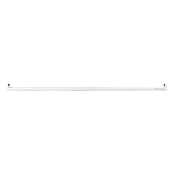 GloboStar® TUBATO 60148 Μεταλλικό Σκαφάκι για 1 x Λάμπα 90CM T8 G13 LED AC 220-240V IP20 Μ90 x Π3.4 x Υ4.3cm – 5 Χρόνια Εγγύηση