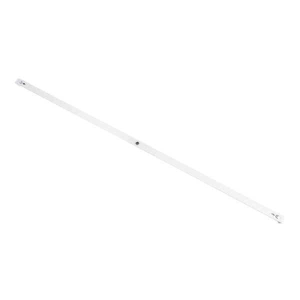 GloboStar® TUBATO 60150 Μεταλλικό Σκαφάκι για 1 x Λάμπα 150CM T8 G13 LED AC 220-240V IP20 Μ150 x Π3.4 x Υ4.3cm – 5 Χρόνια Εγγύηση