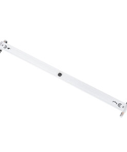 GloboStar® TUBATO 60151 Μεταλλικό Σκαφάκι για 2 x Λάμπες 60CM T8 G13 LED AC 220-240V IP20 Μ60 x Π7.2 x Υ4cm – 5 Χρόνια Εγγύηση